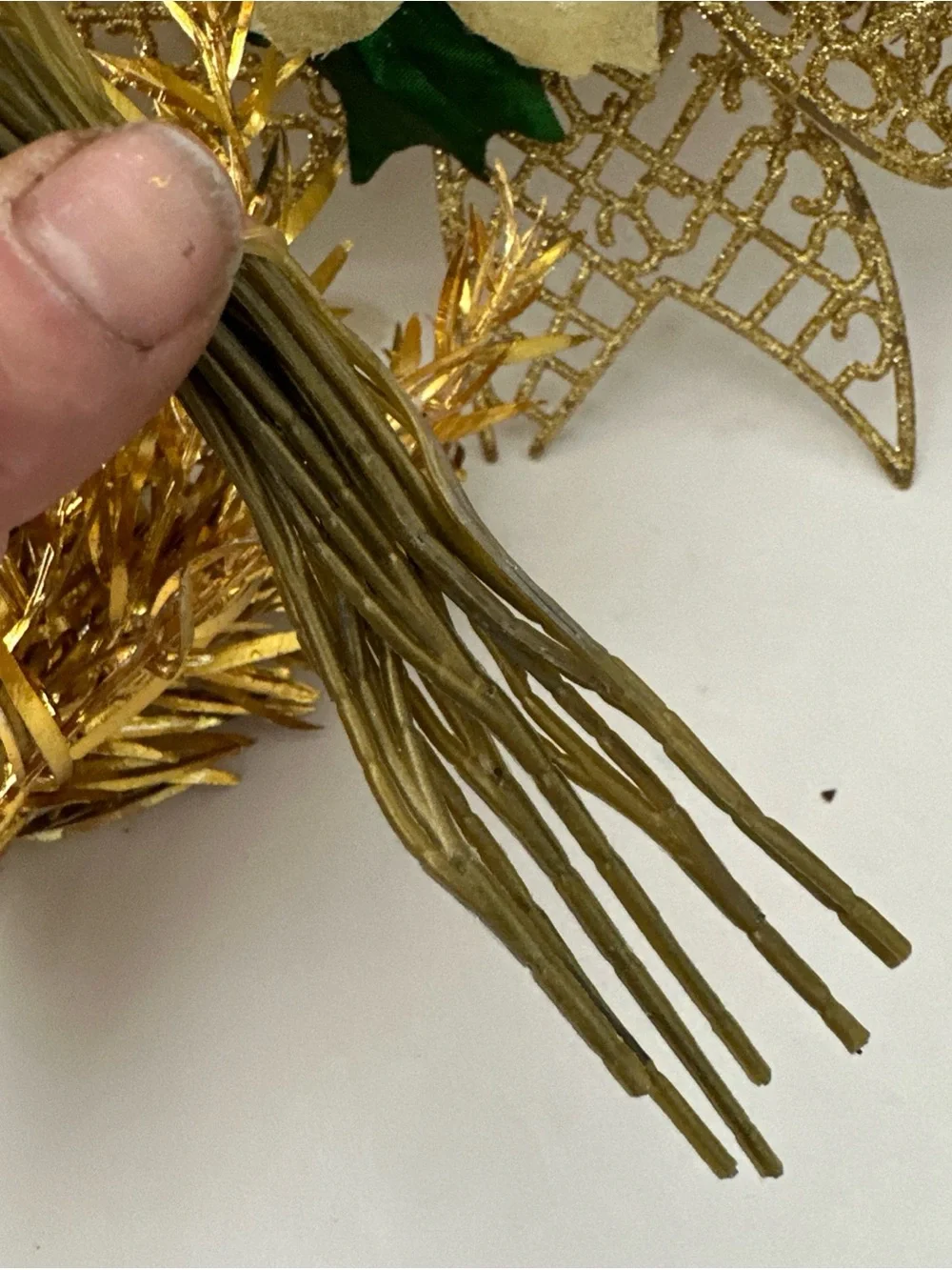 Vintage MCM ORNAMENT FLORAL PICKS